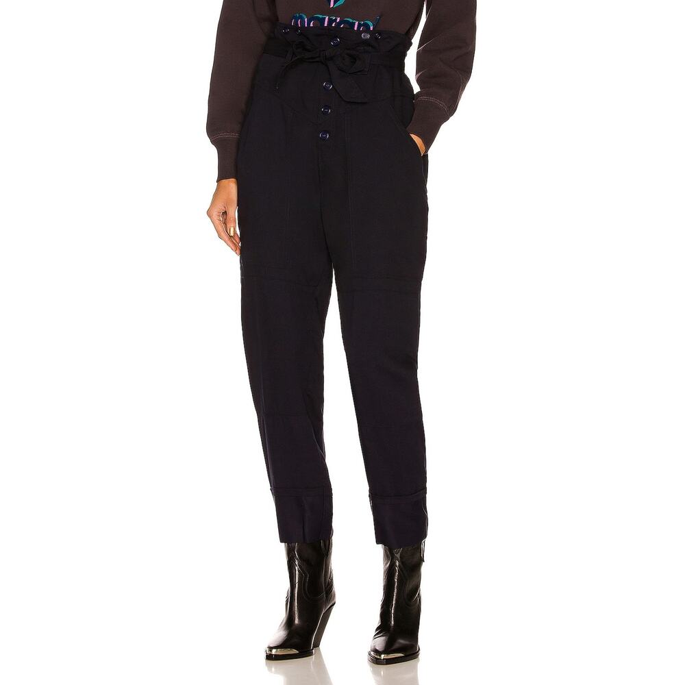 Isabel Marant Etoile 'Sineba' Blue Pant Size 44